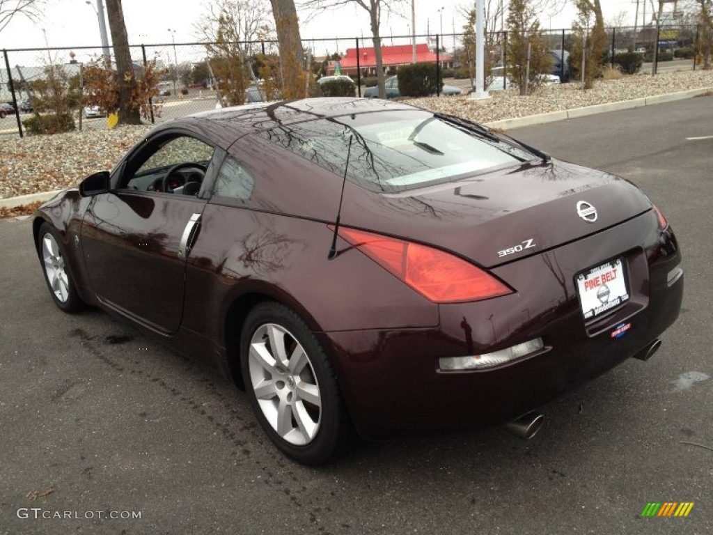 2003 350Z Coupe - Brickyard / Charcoal photo #5