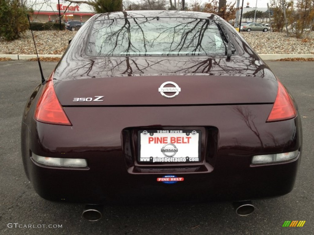 2003 350Z Coupe - Brickyard / Charcoal photo #6