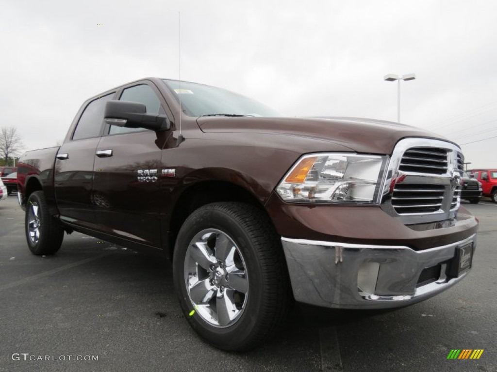 Western Brown Pearl 2013 Ram 1500 Big Horn Crew Cab Exterior Photo #75171029
