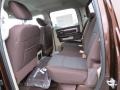 Rear Seat of 2013 1500 Big Horn Crew Cab