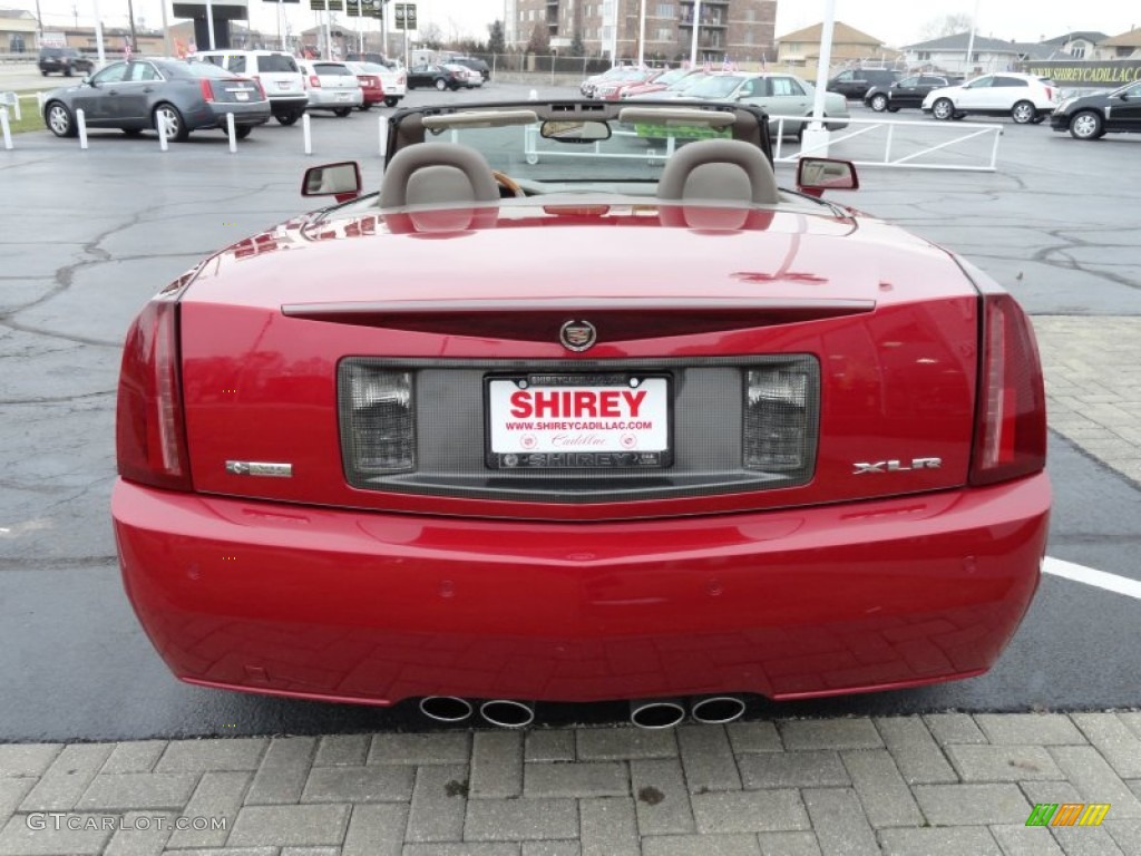 2004 XLR Roadster - Crimson Red Pearl / Shale photo #5