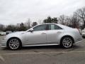 Radiant Silver Metallic 2010 Cadillac CTS -V Sedan Exterior