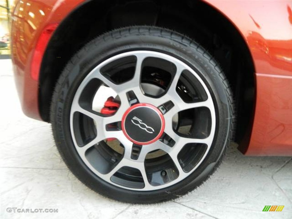 2013 Fiat 500 Turbo Wheel Photo #75171645