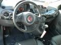 2013 Nero (Black) Fiat 500 Turbo  photo #7