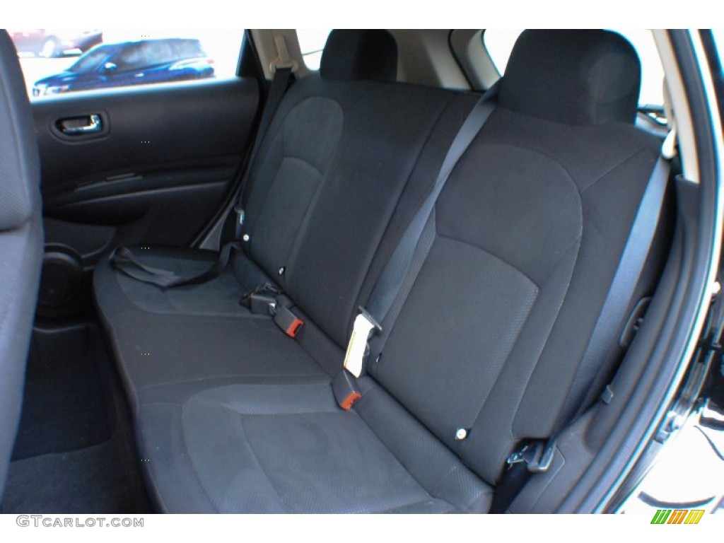 2011 Nissan Rogue S AWD Krom Edition Rear Seat Photo #75172328