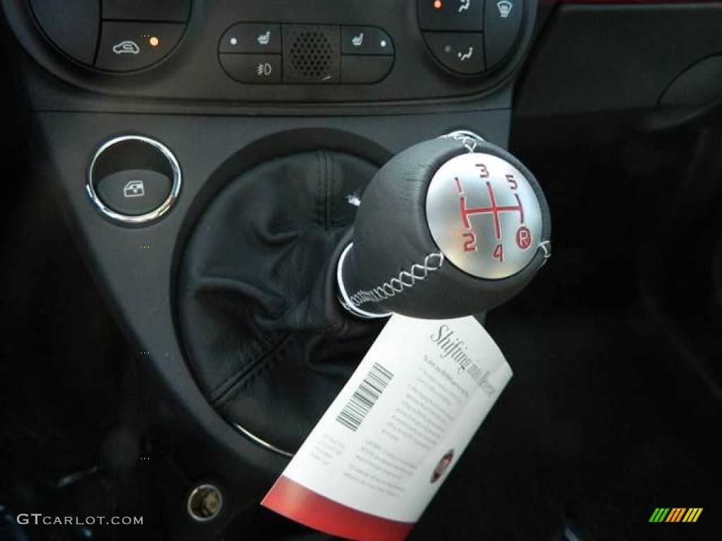 2013 Fiat 500 Turbo 5 Speed Manual Transmission Photo #75172347