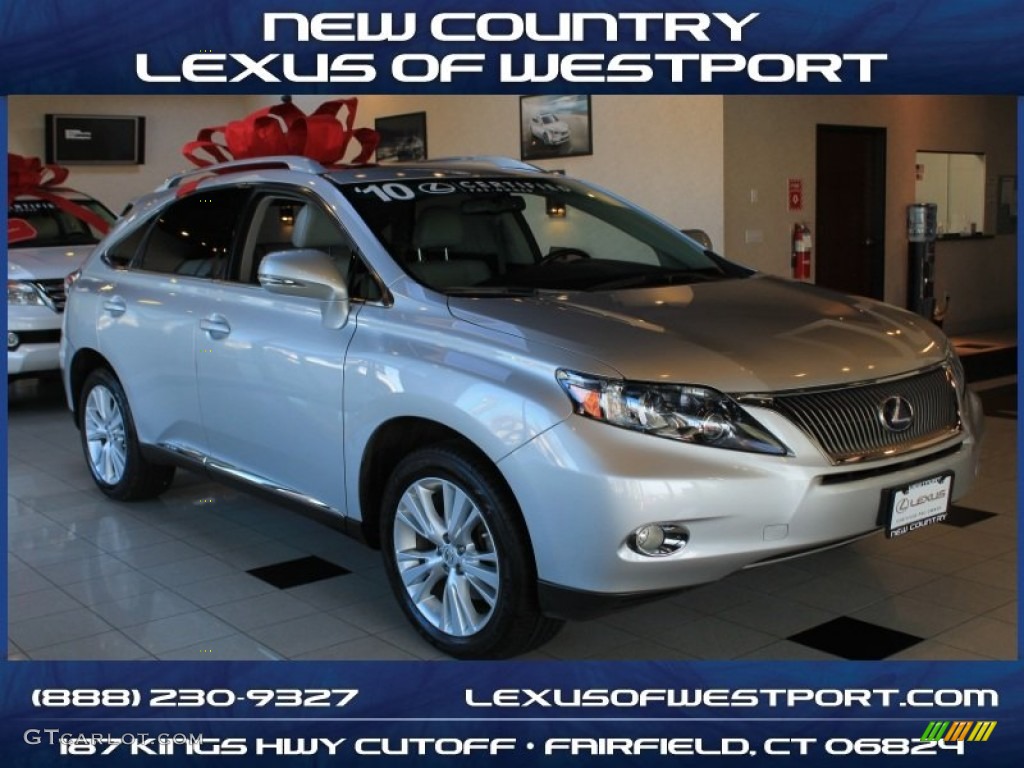 Tungsten Silver Pearl Lexus RX