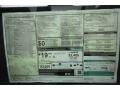 2013 BMW 7 Series 750i Sedan Window Sticker