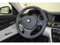 Ivory White/Black Steering Wheel Photo for 2013 BMW 7 Series #75172839