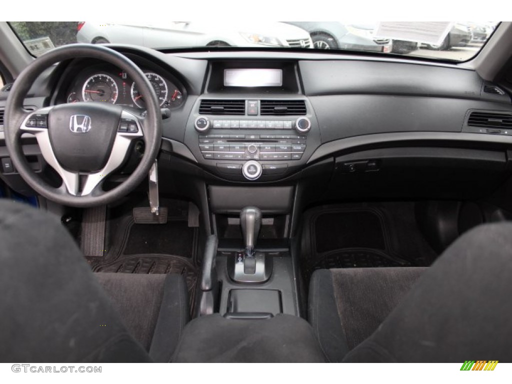 2010 Honda Accord LX-S Coupe Black Dashboard Photo #75175920