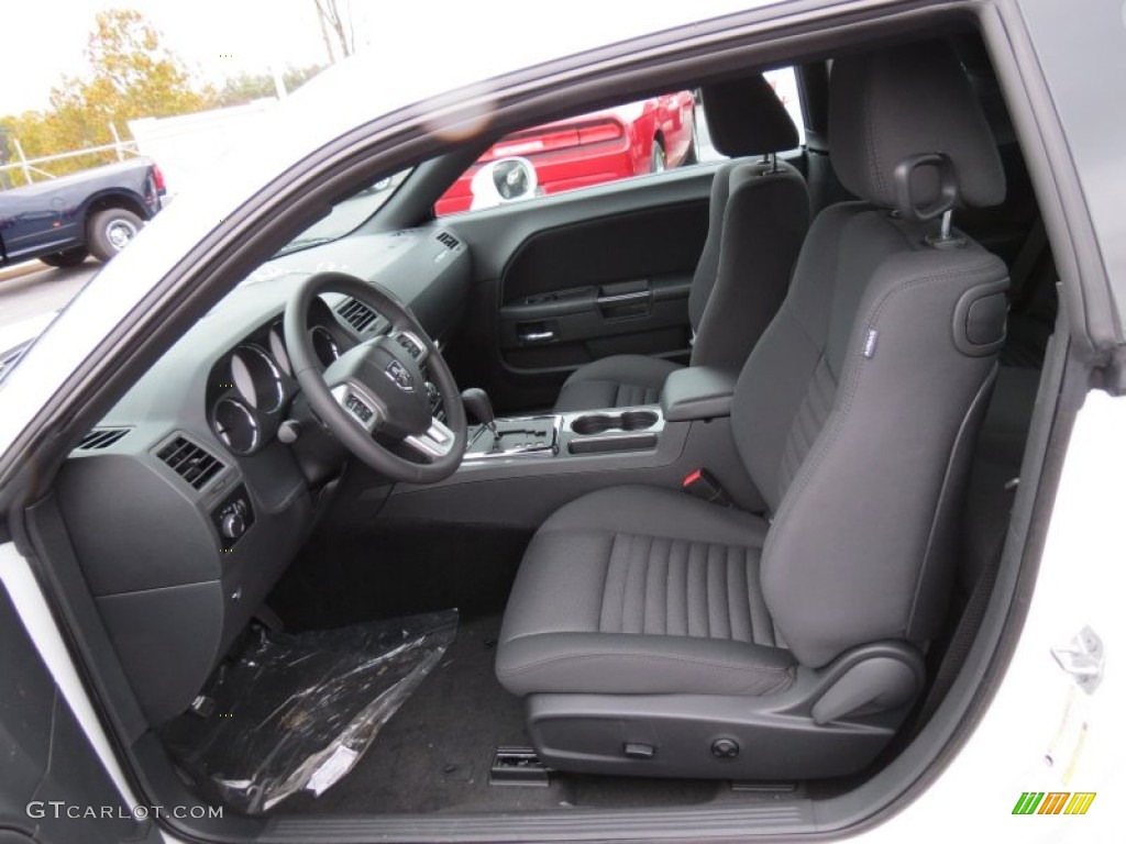 2013 Challenger SXT - Bright White / Dark Slate Gray photo #6