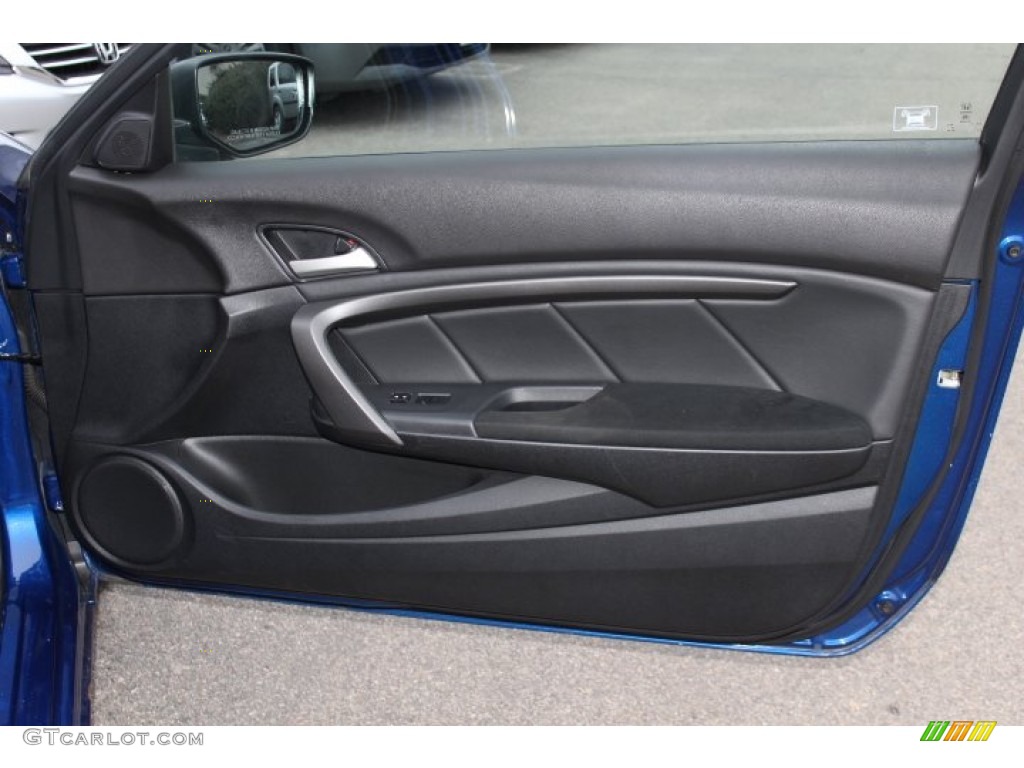 2010 Honda Accord LX-S Coupe Black Door Panel Photo #75175997