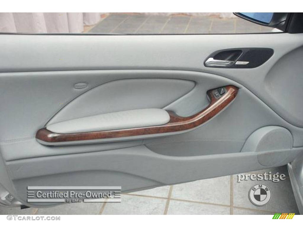 2006 3 Series 330i Convertible - Titanium Silver Metallic / Grey photo #9