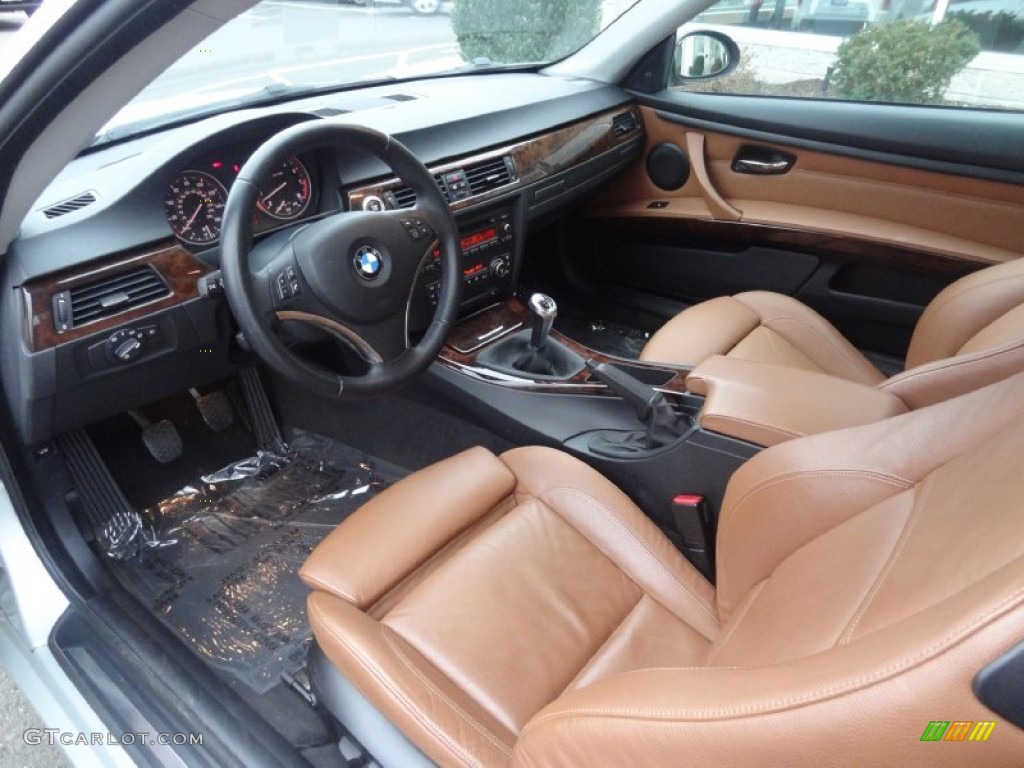 Saddle Brown/Black Interior 2007 BMW 3 Series 335i Coupe Photo #75178333