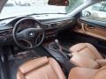 Saddle Brown/Black Prime Interior Photo for 2007 BMW 3 Series #75178625