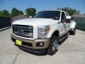 2012 Oxford White Ford F350 Super Duty King Ranch Crew Cab 4x4 Dually  photo #7