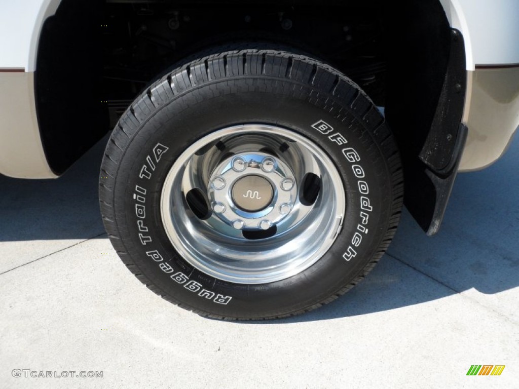 2012 F350 Super Duty King Ranch Crew Cab 4x4 Dually - Oxford White / Chaparral Leather photo #10