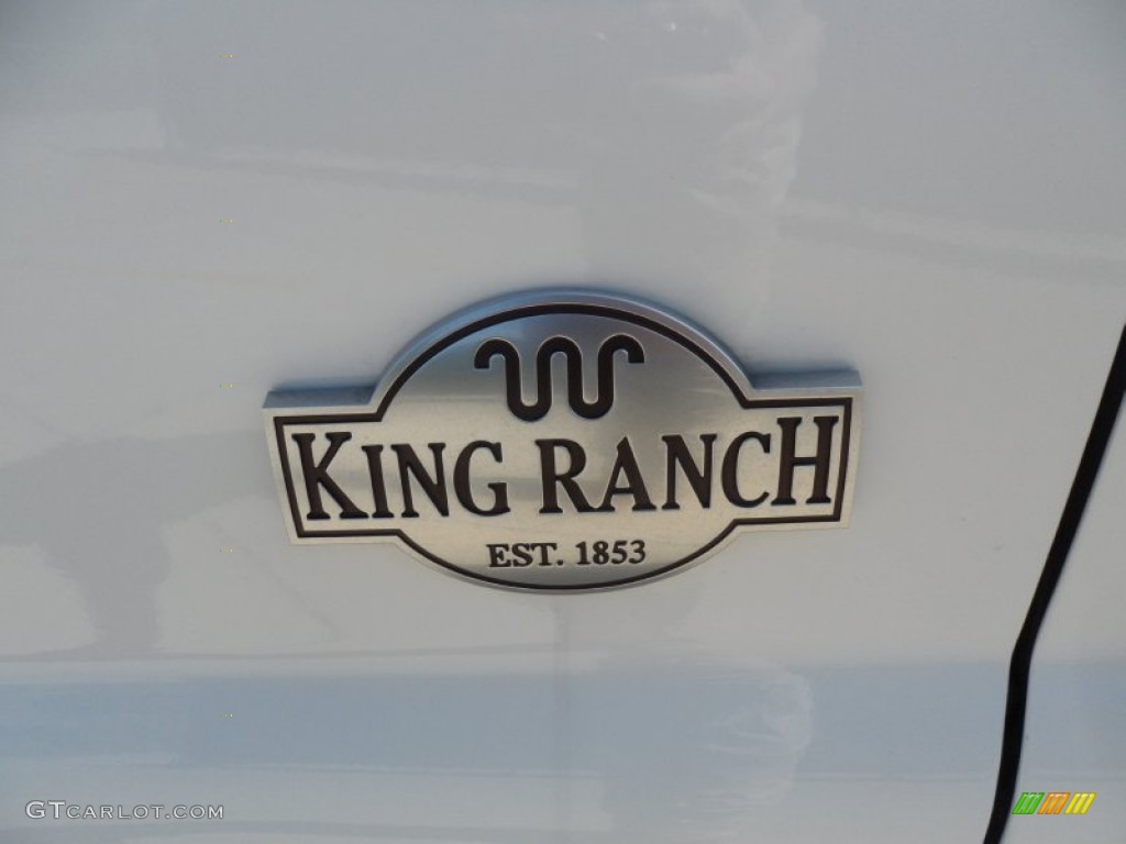 2012 F350 Super Duty King Ranch Crew Cab 4x4 Dually - Oxford White / Chaparral Leather photo #14