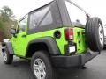 2013 Gecko Green Jeep Wrangler Sport 4x4  photo #2