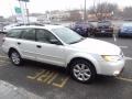 2008 Satin White Pearl Subaru Outback 2.5i Wagon  photo #10