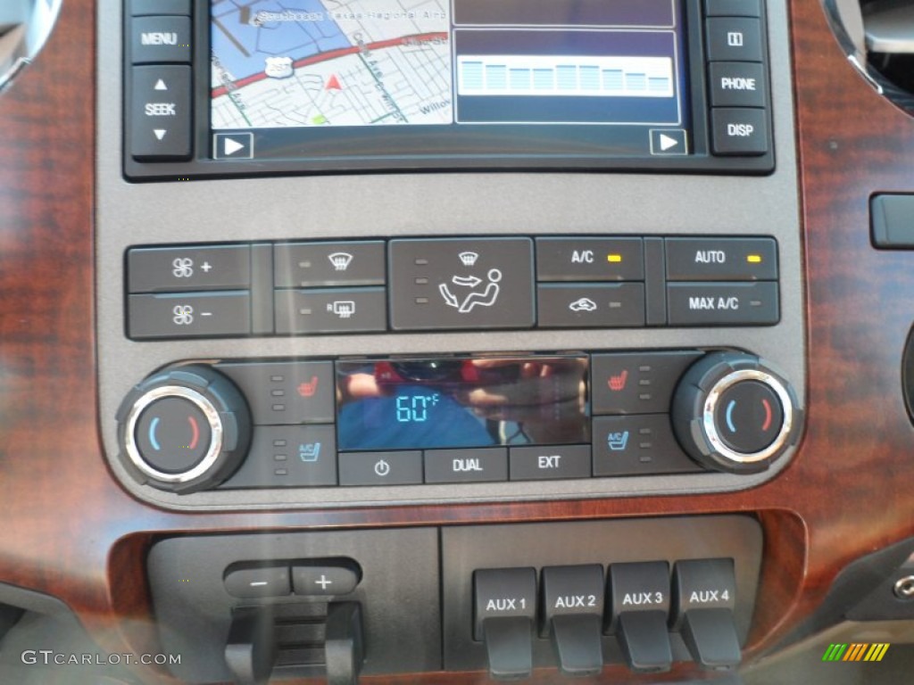 2012 F350 Super Duty King Ranch Crew Cab 4x4 Dually - Oxford White / Chaparral Leather photo #32