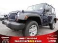 2013 True Blue Pearl Jeep Wrangler Sport 4x4  photo #1