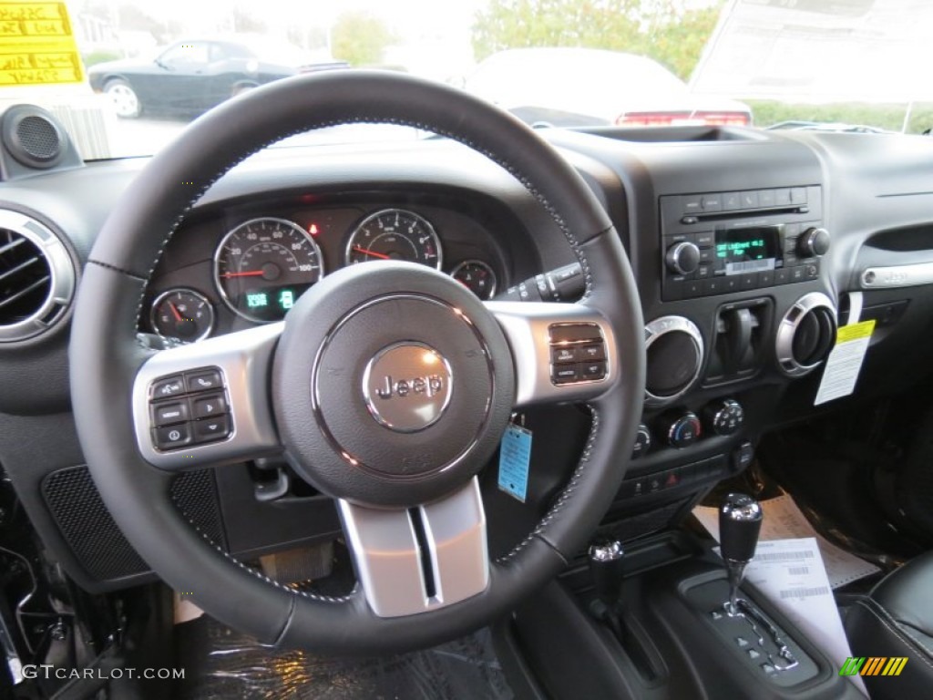 2013 Jeep Wrangler Oscar Mike Freedom Edition 4x4 Dashboard Photos