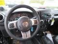 2013 Jeep Wrangler Freedom Edition Black/Silver Interior Dashboard Photo