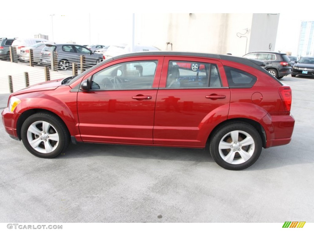 Inferno Red Crystal Pearl 2010 Dodge Caliber Mainstreet Exterior Photo #75179587