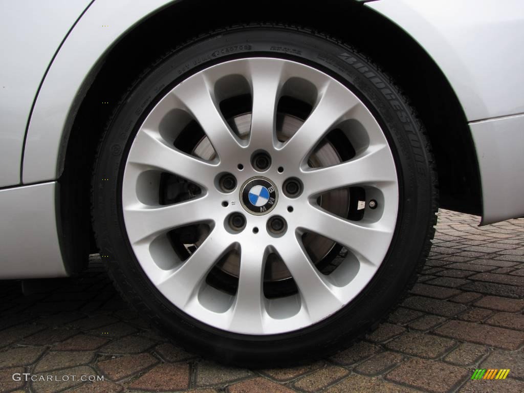 2006 3 Series 330i Sedan - Titanium Silver Metallic / Grey photo #28
