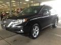2010 Obsidian Black Lexus RX 350 AWD  photo #26
