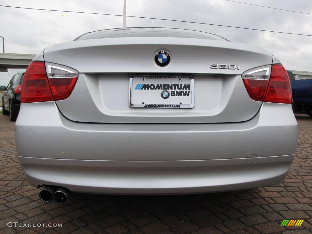 2006 3 Series 330i Sedan - Titanium Silver Metallic / Grey photo #36
