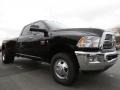 2012 Black Dodge Ram 3500 HD Big Horn Crew Cab 4x4 Dually  photo #4