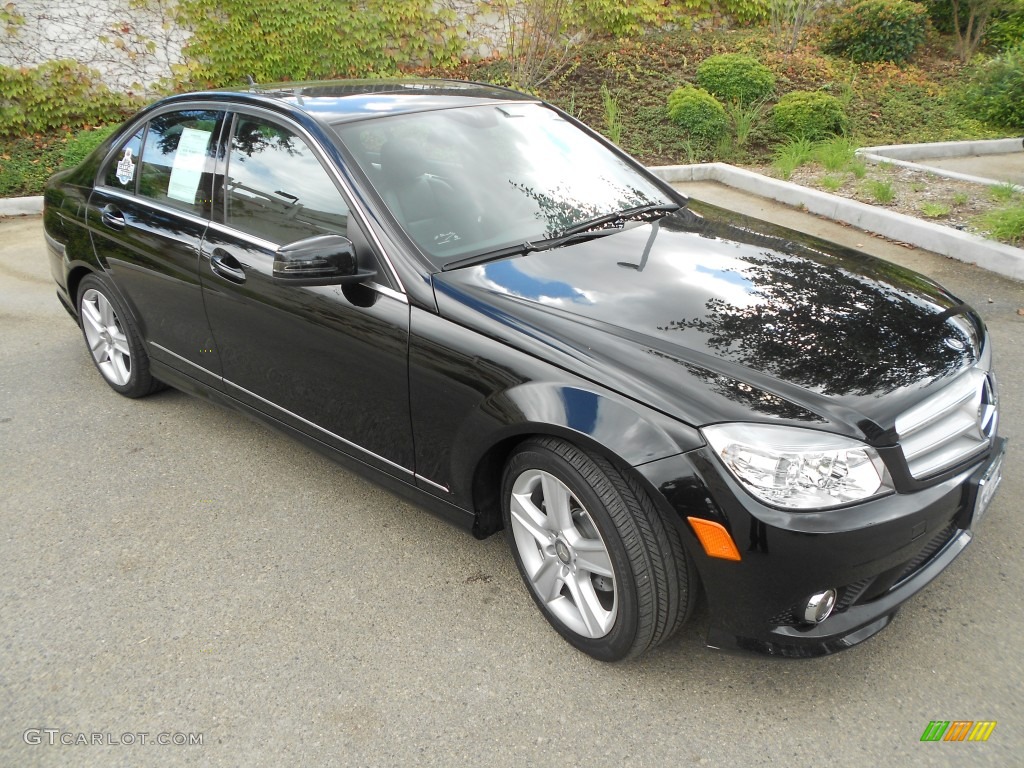 Black Mercedes-Benz C