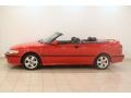 2001 Laser Red Saab 9-3 SE Convertible  photo #5