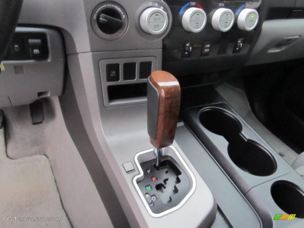 2010 Tundra Limited CrewMax 4x4 - Slate Gray Metallic / Graphite Gray photo #17