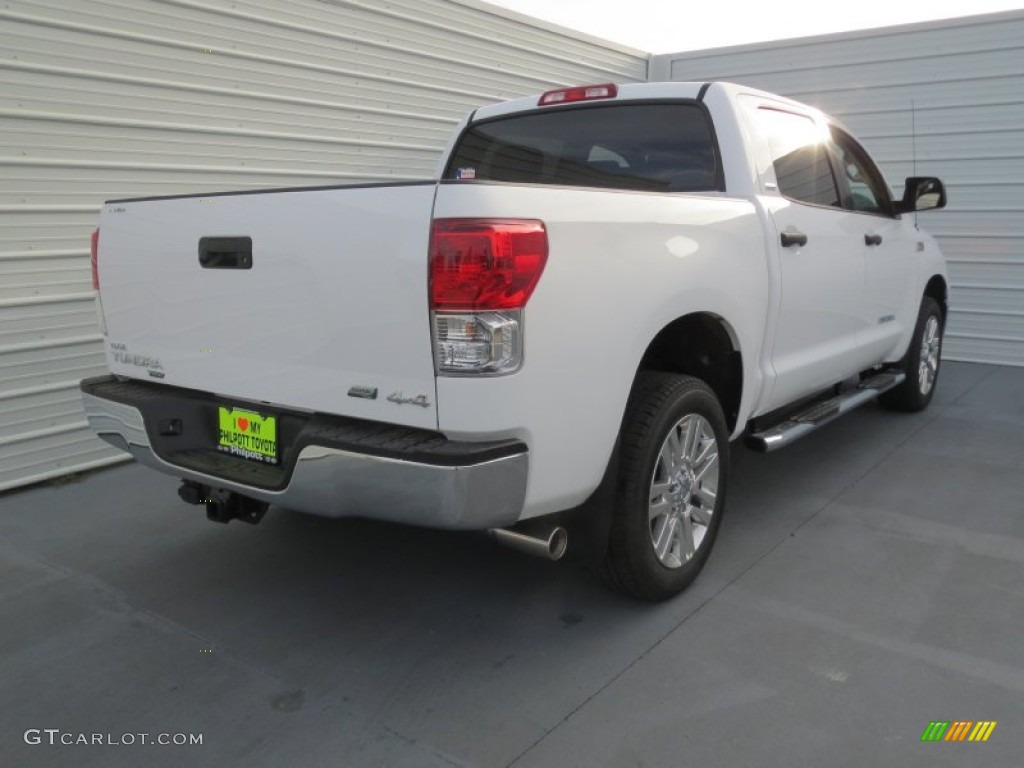 2013 Tundra TSS CrewMax 4x4 - Super White / Graphite photo #3