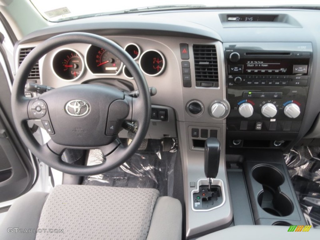 2013 Tundra TSS CrewMax 4x4 - Super White / Graphite photo #27