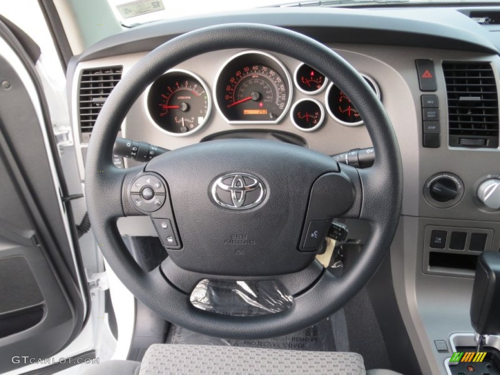 2013 Tundra TSS CrewMax 4x4 - Super White / Graphite photo #32