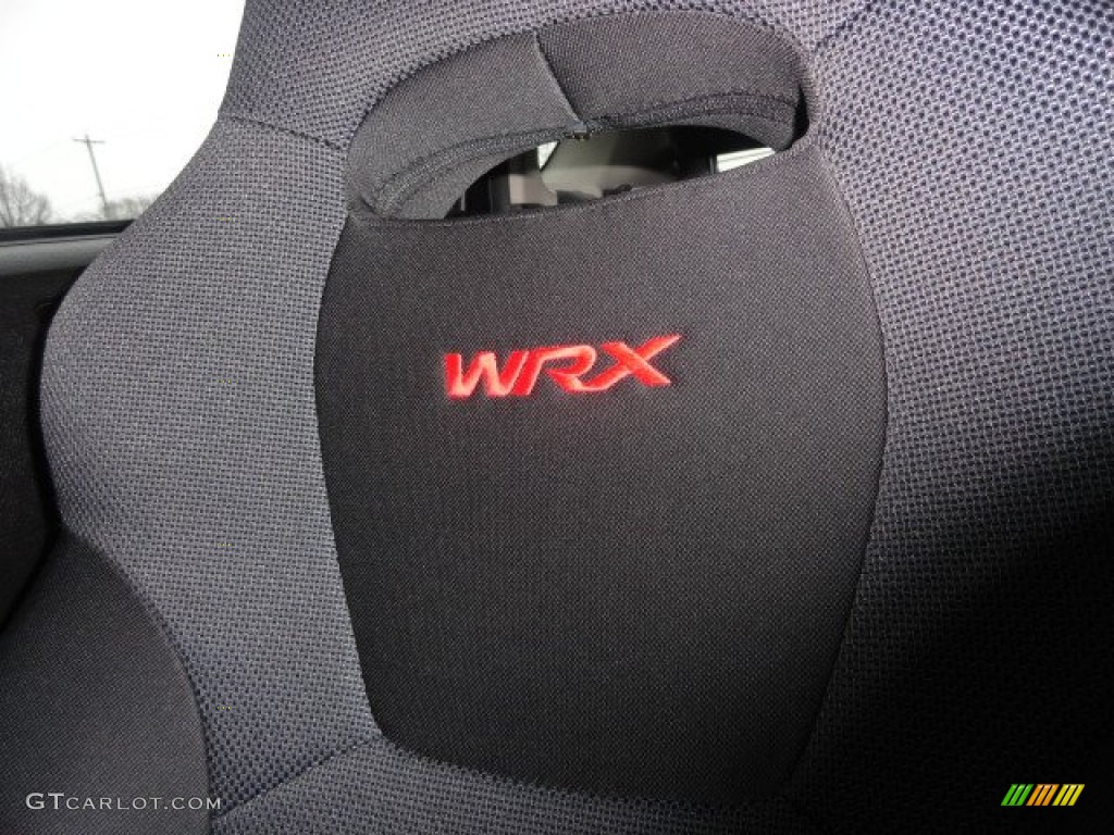 2009 Impreza WRX Wagon - Dark Gray Metallic / Carbon Black photo #10