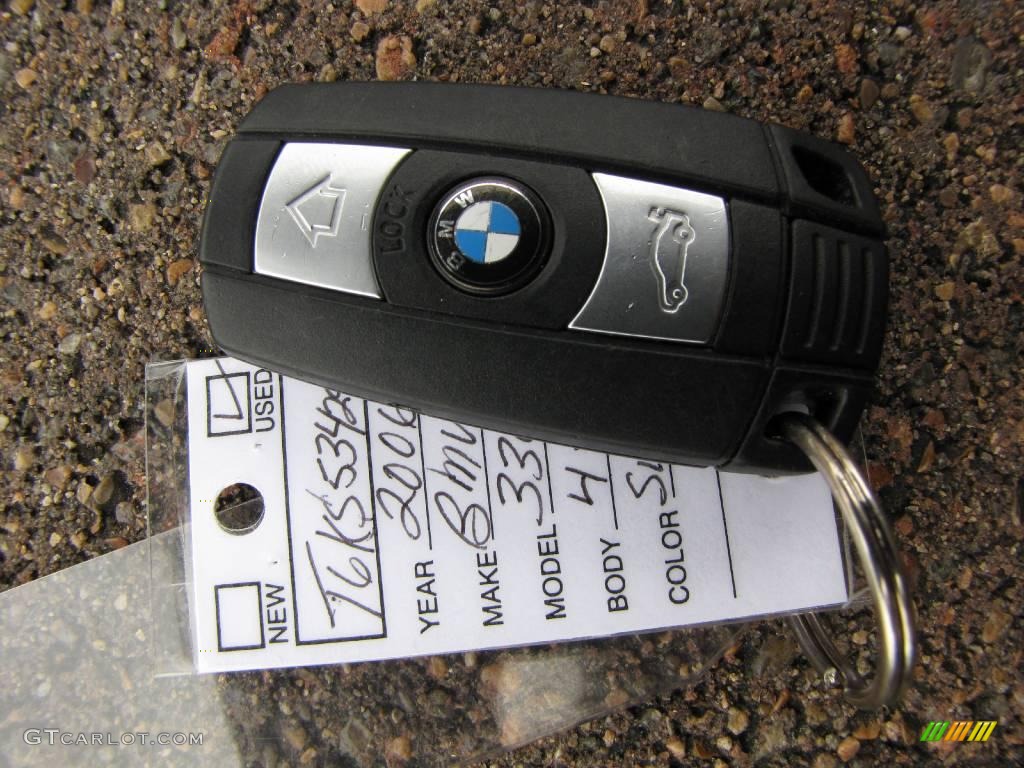 2006 3 Series 330i Sedan - Titanium Silver Metallic / Grey photo #61
