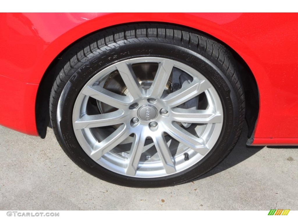 2011 A5 2.0T quattro Coupe - Brilliant Red / Black photo #4