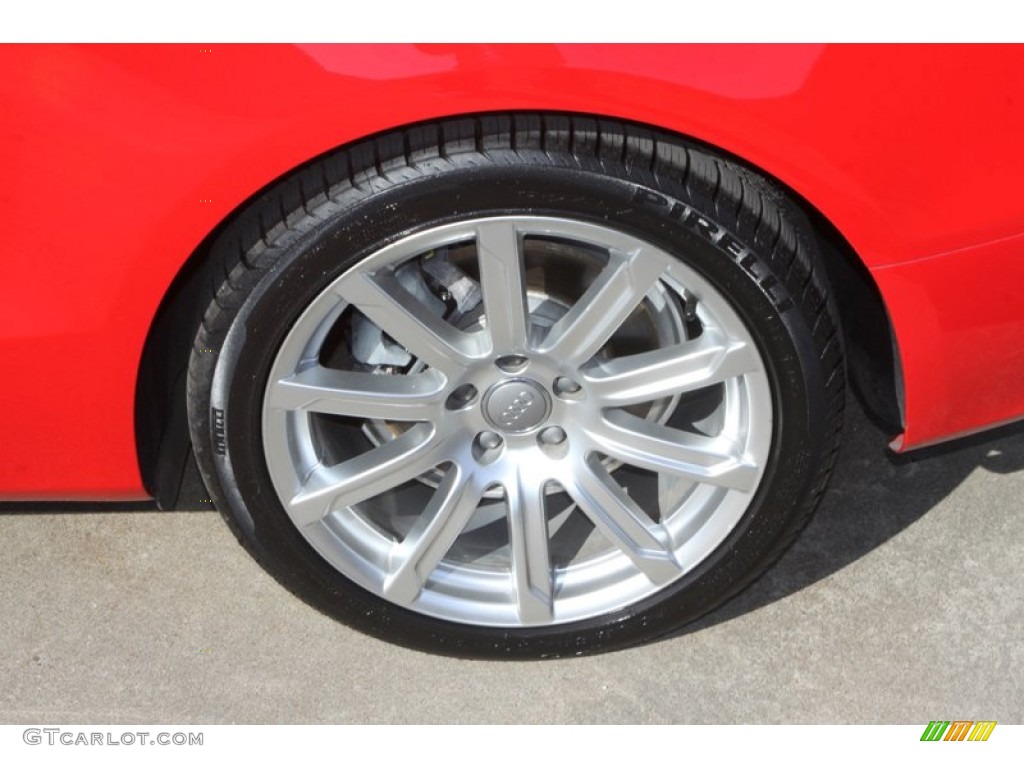 2011 A5 2.0T quattro Coupe - Brilliant Red / Black photo #5