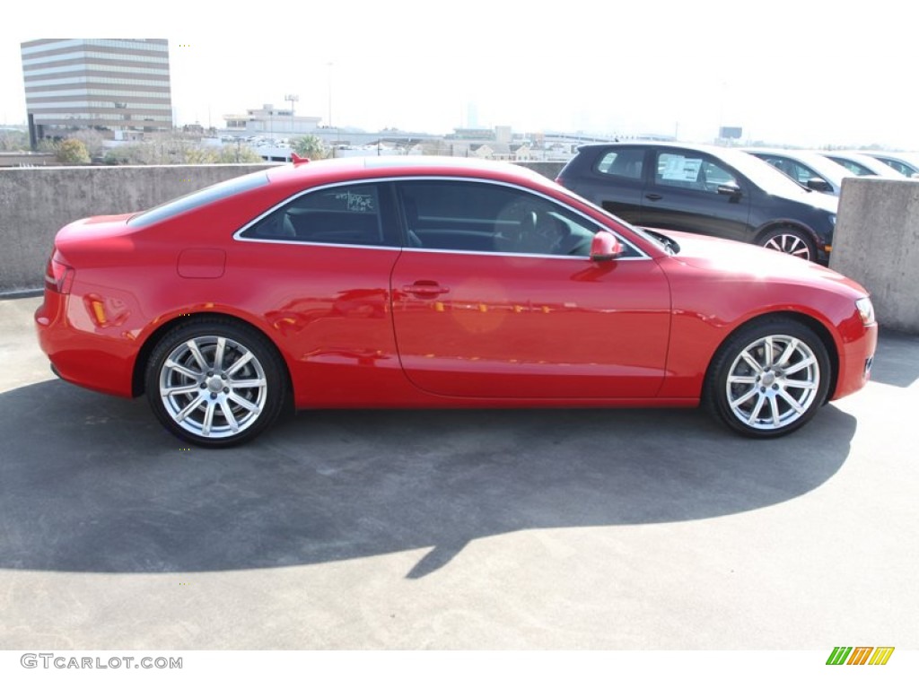 2011 A5 2.0T quattro Coupe - Brilliant Red / Black photo #10