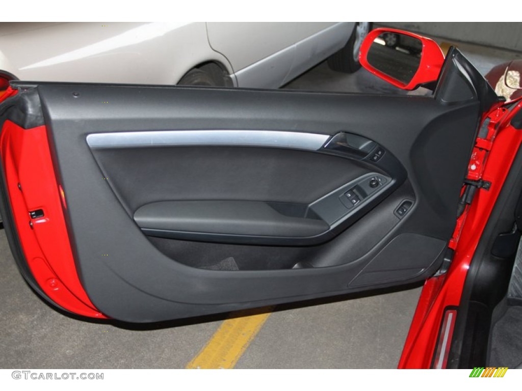 2011 A5 2.0T quattro Coupe - Brilliant Red / Black photo #11