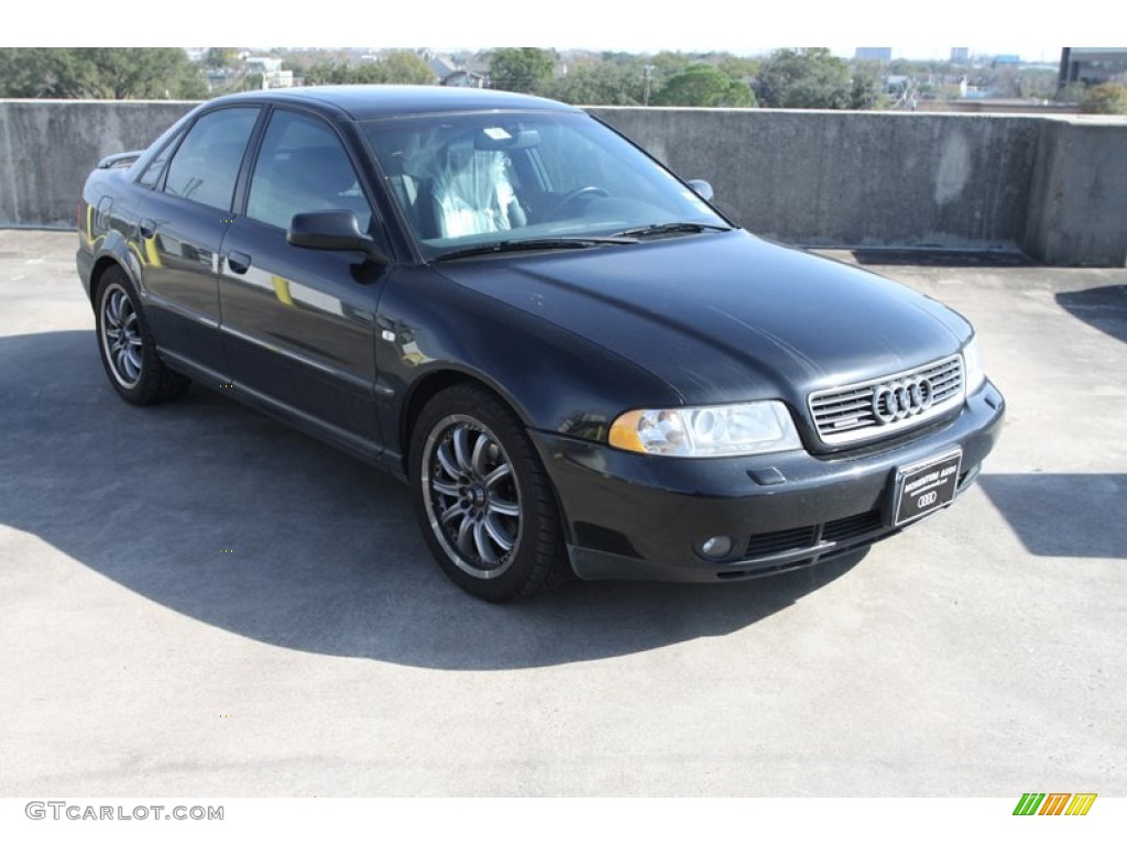 2001 A4 1.8T quattro Sedan - Ebony Pearl Effect / Onyx photo #1