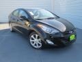 2013 Midnight Black Hyundai Elantra Limited  photo #1