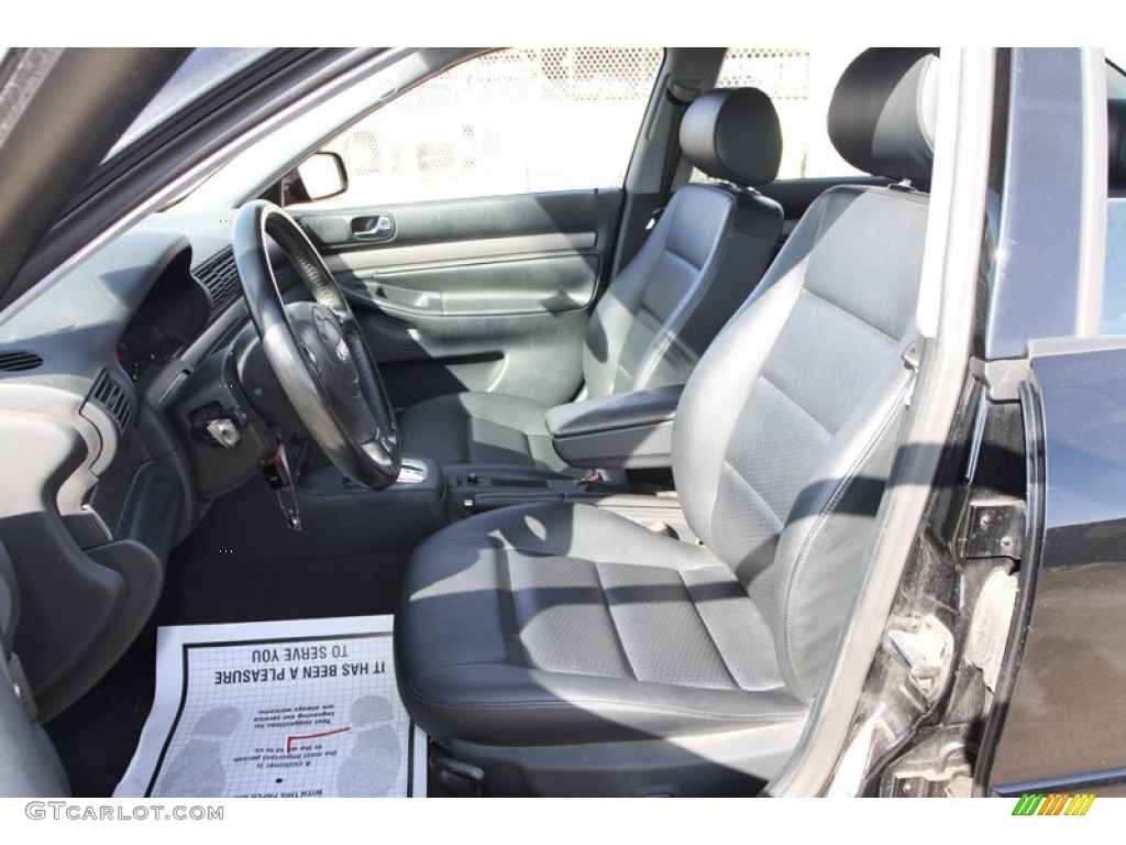 2001 Audi A4 1.8T quattro Sedan Front Seat Photo #75186416