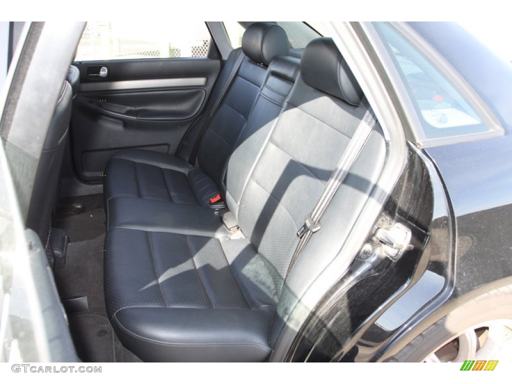 Onyx Interior 2001 Audi A4 1.8T quattro Sedan Photo #75186426