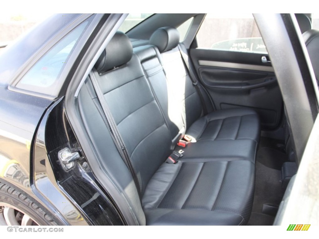 Onyx Interior 2001 Audi A4 1.8T quattro Sedan Photo #75186623